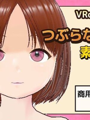 【Vroid素材】瞳（つぶらな雰囲気）素材画像〜商用成人利用OKの著作権フリー【商用利用OK素材】
